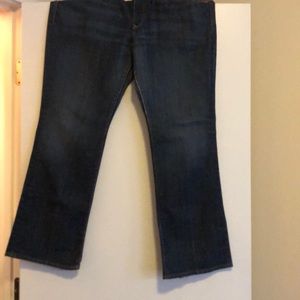Medium wash denim jeans